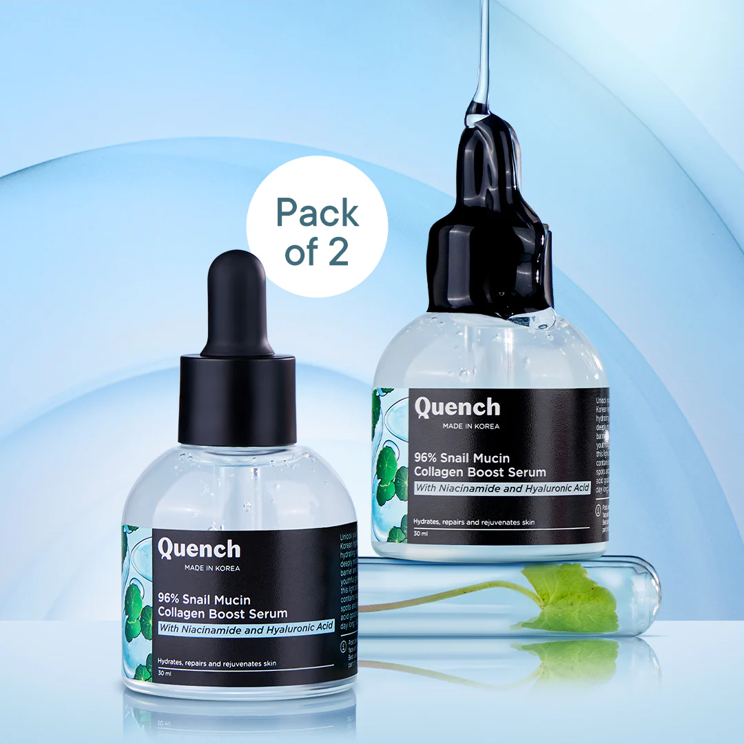 96% Snail Mucin Collagen Boost Serum with Niacinamide & Hyaluronic Acid - 30 ml - Image 9