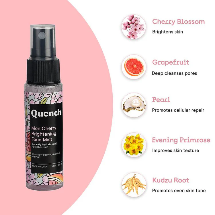 Brightening Face Mist with Cherry Blossom Radiance - Free - Image 3