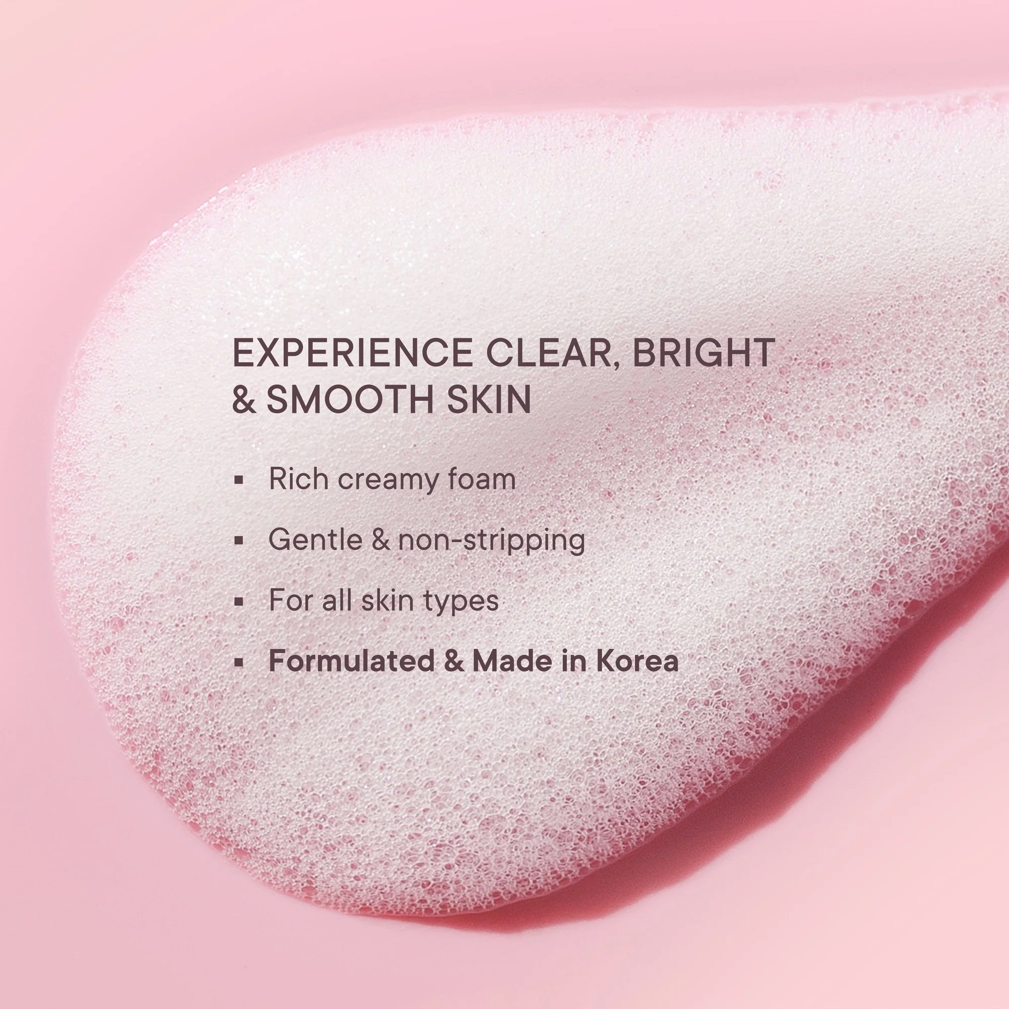 Brightening Foam Cleanser with Cherry Blossom Radiance - 100 ML - Image 4