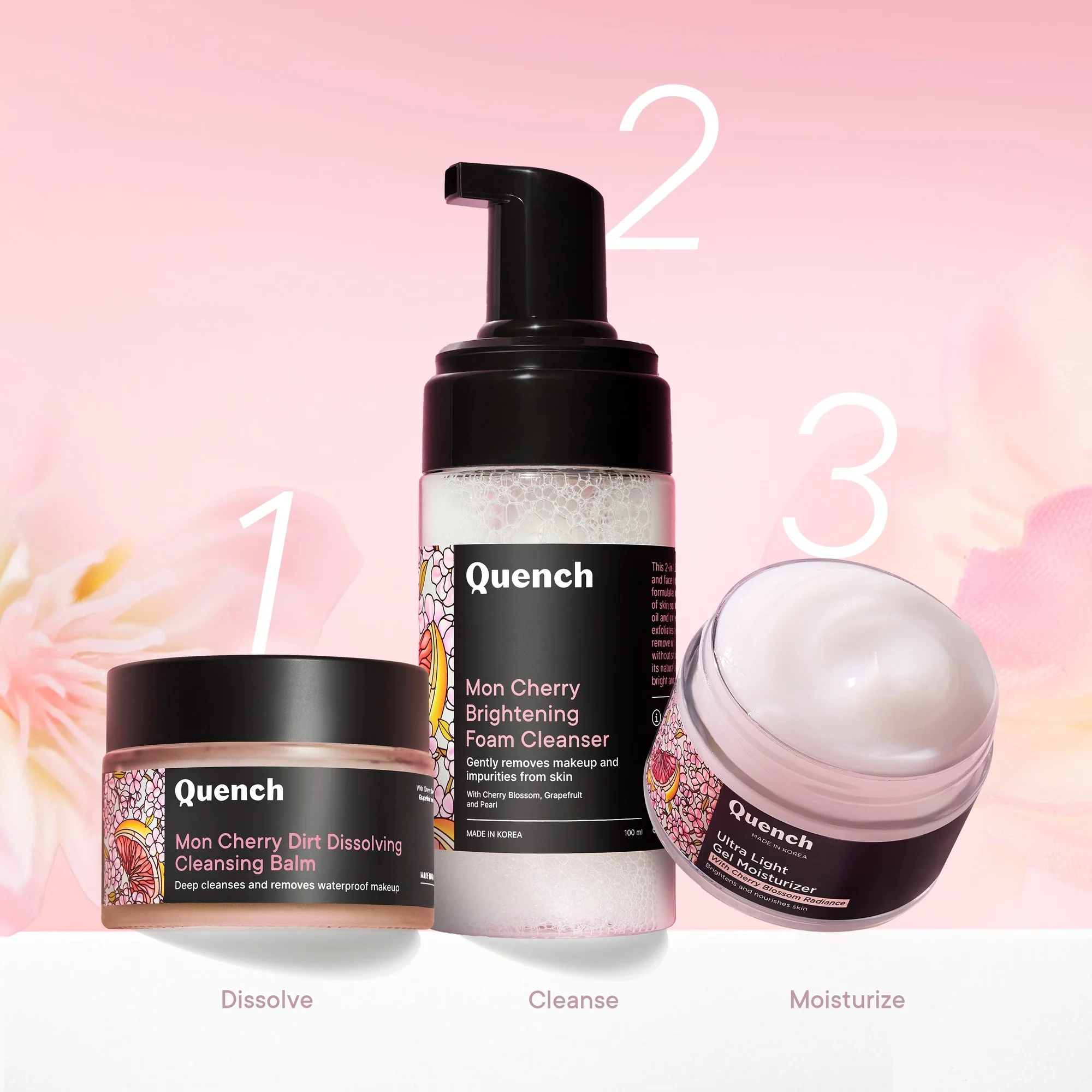 Brightening Foam Cleanser with Cherry Blossom Radiance - 100 ML - Image 6