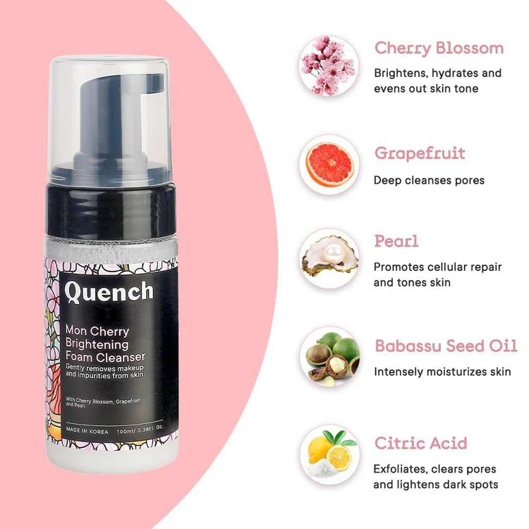 Brightening Foam Cleanser with Cherry Blossom Radiance (Pack of 2) - Image 3