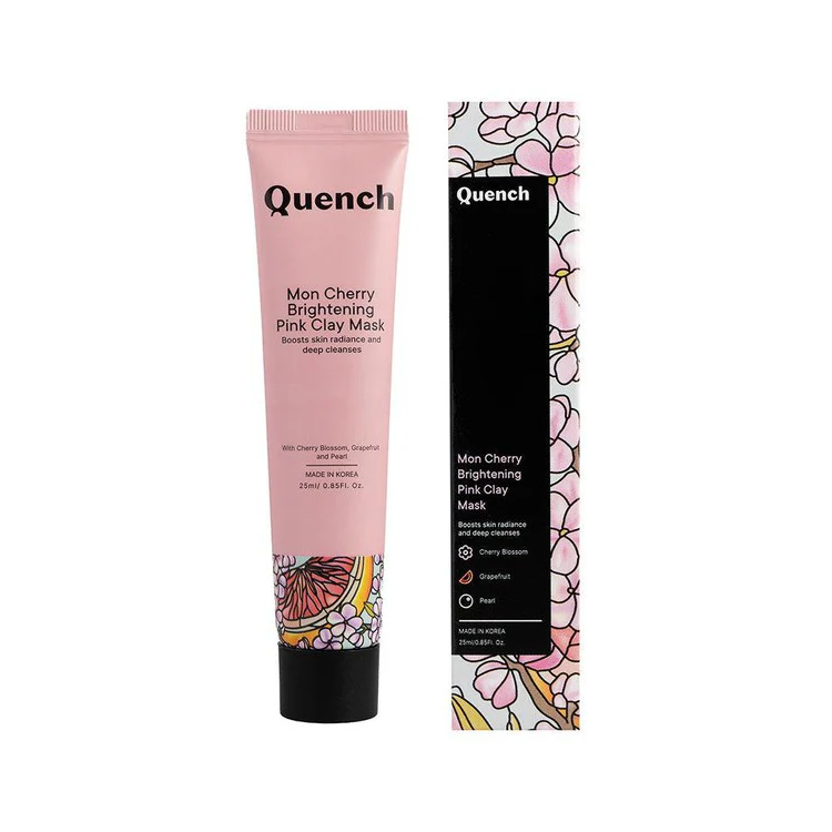 Brightening Pink Clay Mask with Cherry Blossom Radiance Mini - Pack of 2 - Image 6