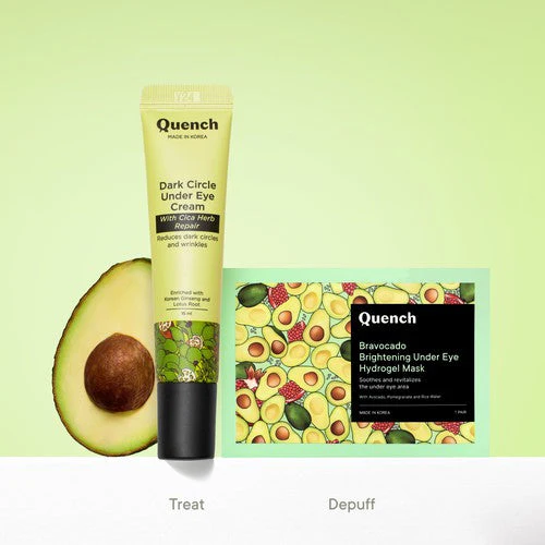 Brightening Under Eye Hydrogel Patch with Avocado Vitamins C & E - 1 PAIR - Image 7