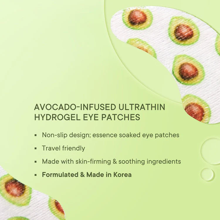 Brightening Under Eye Hydrogel Patch with Avocado Vitamins C & E - Image 4