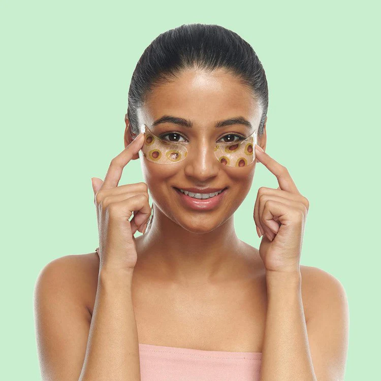 Brightening Under Eye Hydrogel Patch with Avocado Vitamins C & E (Pack of 2) - Image 5