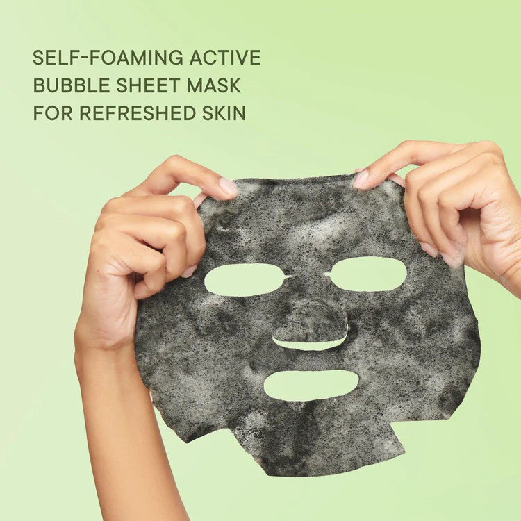 Bubble Sheet Mask with Matcha Green Tea Anti-Oxidants -21 ML - Image 5