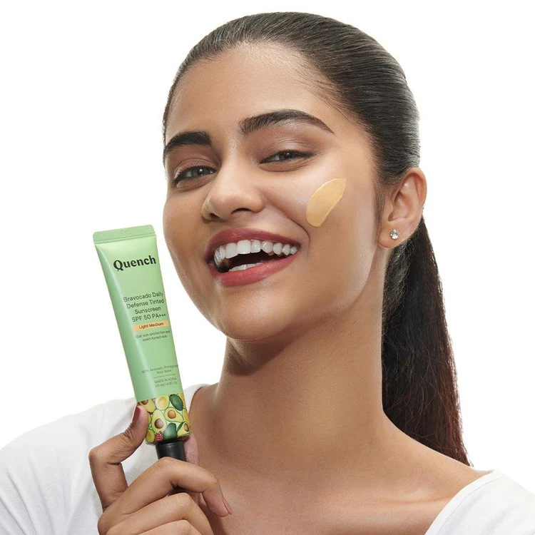 Daily Defense Tinted Sunscreen SPF 50 PA+++ with Avocado Vitamins C & E - 50 ML - Image 11