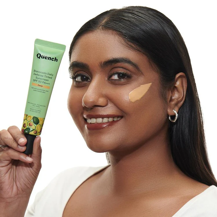Daily Defense Tinted Sunscreen SPF 50 PA+++ with Avocado Vitamins C & E - 50 ML - Image 13
