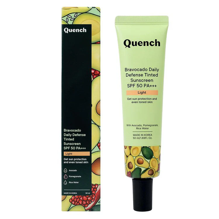 Daily Defense Tinted Sunscreen SPF 50 PA+++ with Avocado Vitamins C & E - 50 ML - Image 14