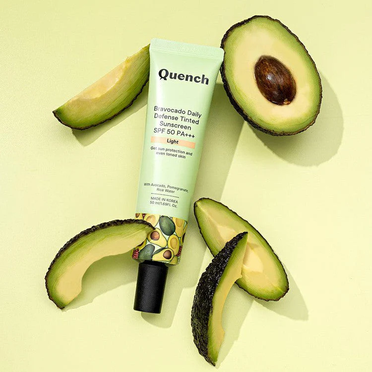 Daily Defense Tinted Sunscreen SPF 50 PA+++ with Avocado Vitamins C & E - 50 ML - Image 19