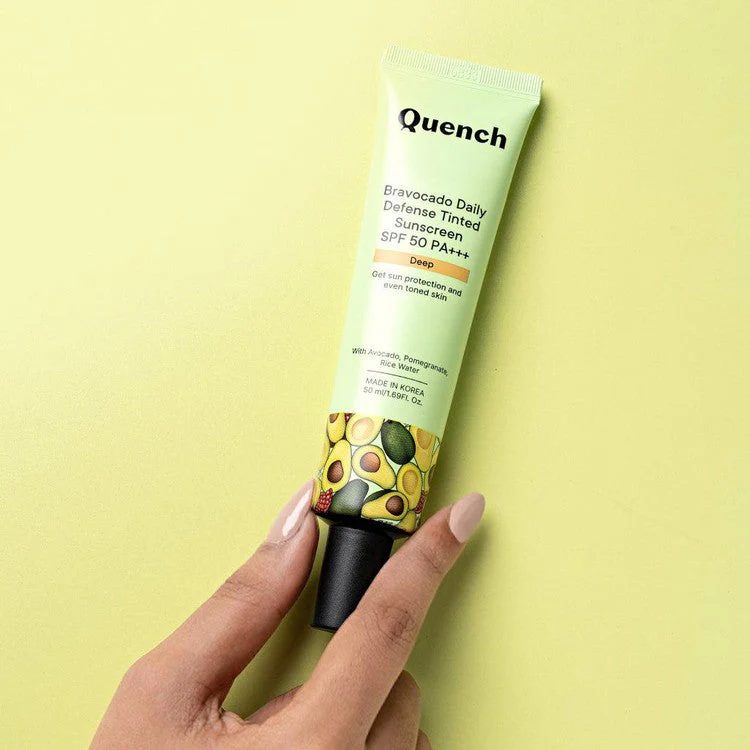 Daily Defense Tinted Sunscreen SPF 50 PA+++ with Avocado Vitamins C & E - 50 ML - Image 22