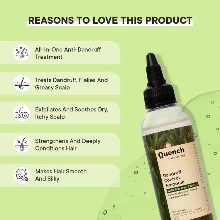 Dandruff Control Ampoule with Tea Tree Extracts - 100 ML - Image 3