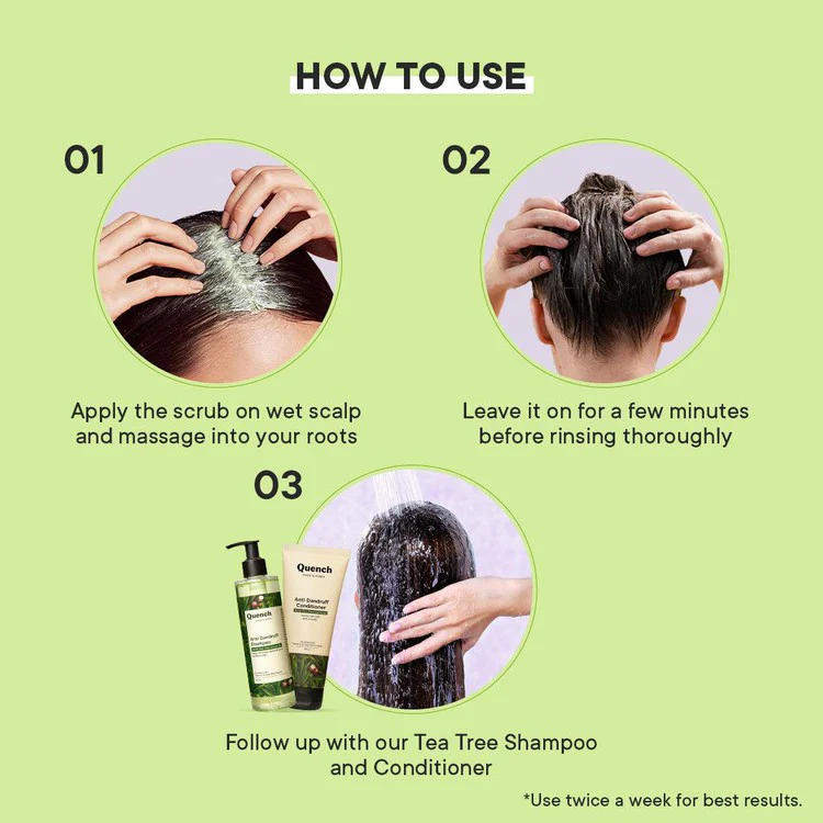 Dandruff Control Scalp Scrub with Tea Tree Extracts - 200 ML - Image 5