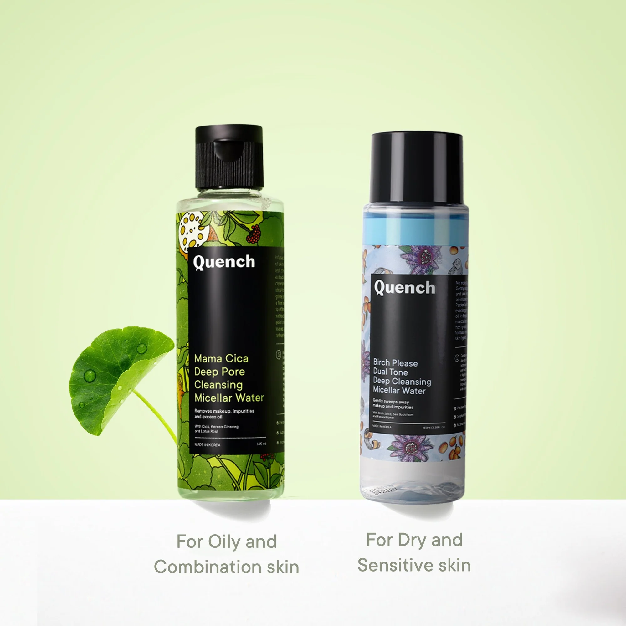 Deep Pore Cleansing Micellar Water with Cica Herb Repair (Pack of 2) - Image 6