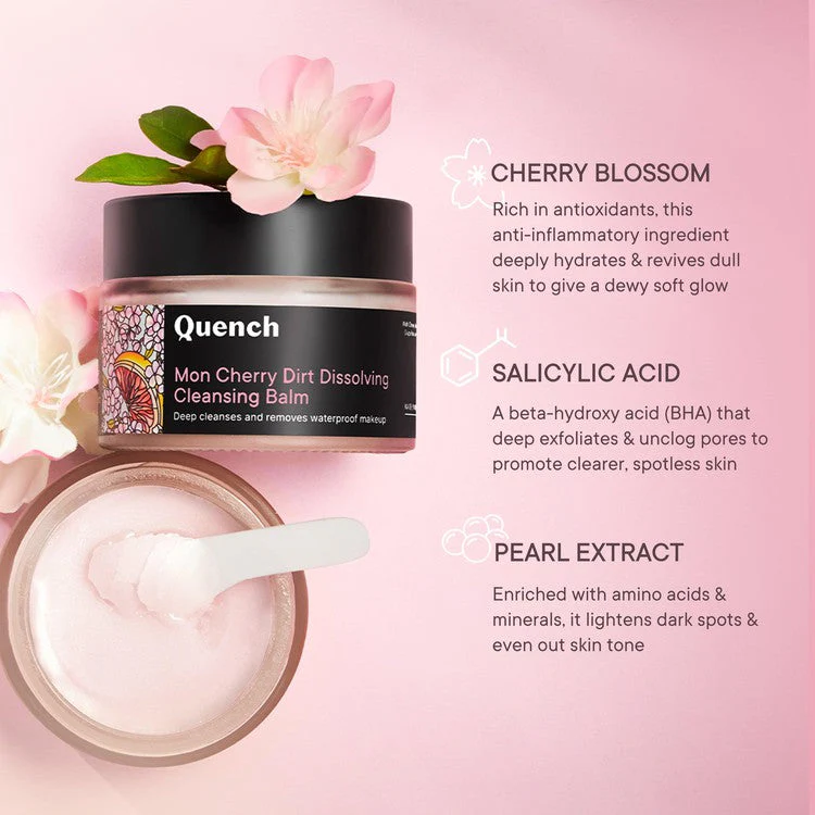 Dirt Dissolving Daily Cleansing Balm with Cherry Blossom Radiance - 50 ML - Image 5