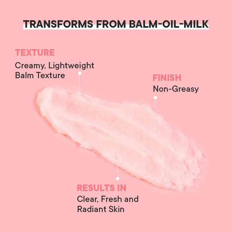 Dirt Dissolving Daily Cleansing Balm with Cherry Blossom Radiance (Pack of 2) - Image 3