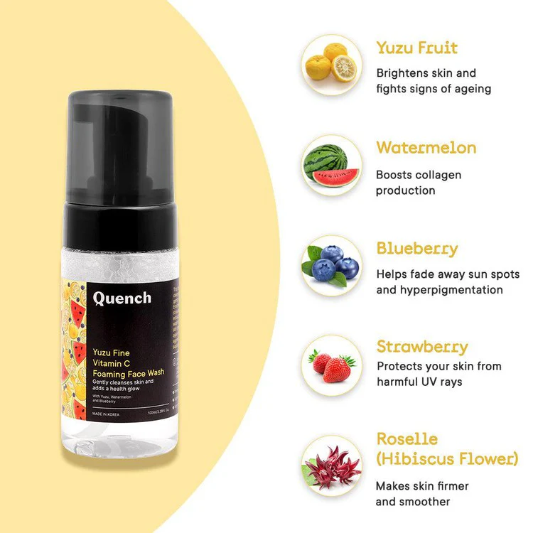 Foaming Face Wash with Yuzu Vitamin C - 100 ML (Gift) - Image 4
