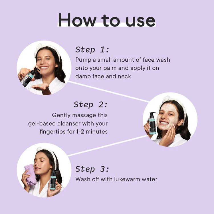 Gentle Cleansing Gel Face Wash with Birch Juice Enzymes - 100 ML - Image 4