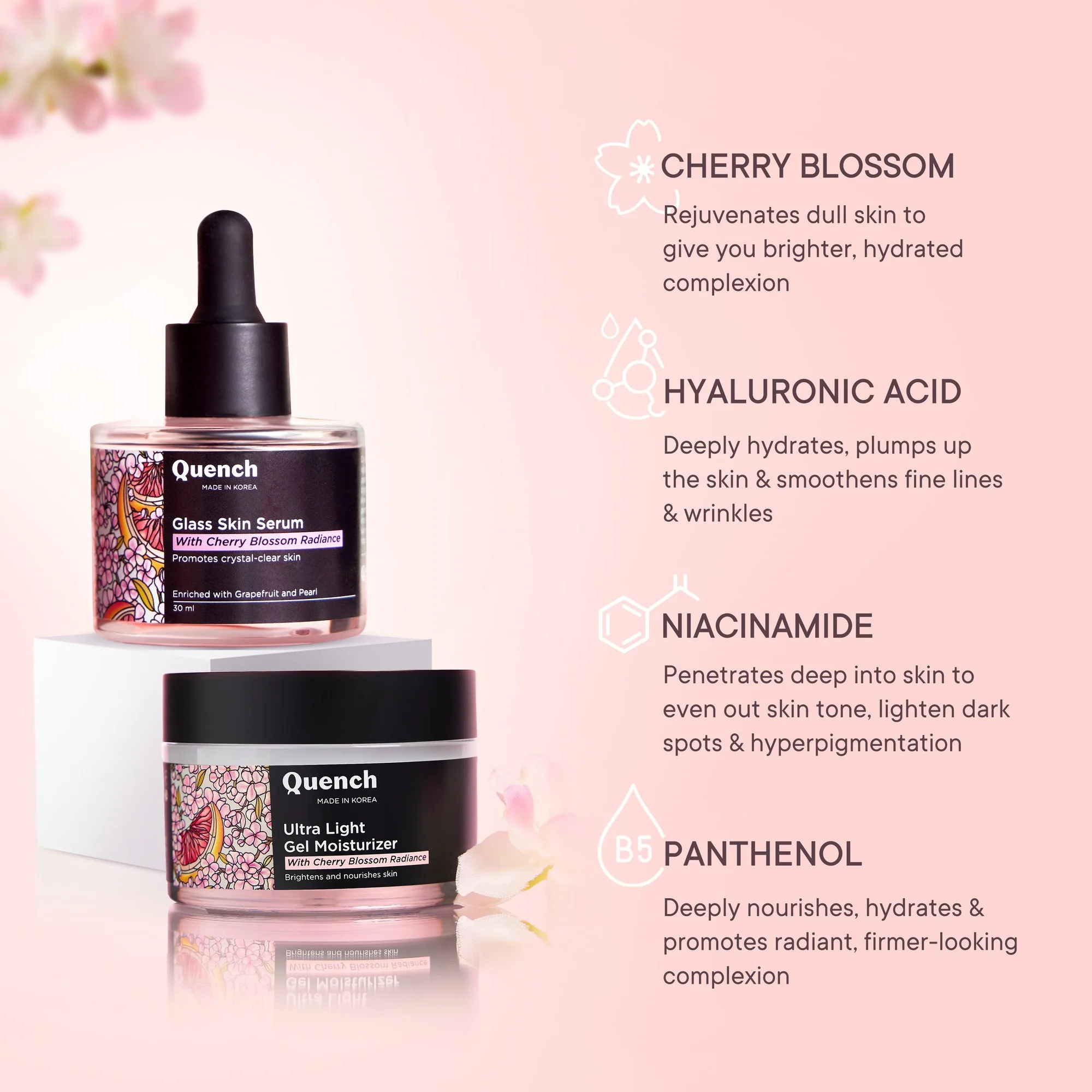 Glass Skin Combo with Niacinamide & Hyaluronic Acid - Image 4