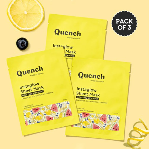 Instaglow Sheet Mask with Yuzu Vitamin C - Image 9
