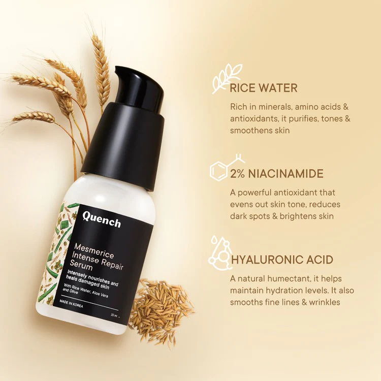 Intense Repair Serum with Rice Water Minerals - 30 ML - Image 3