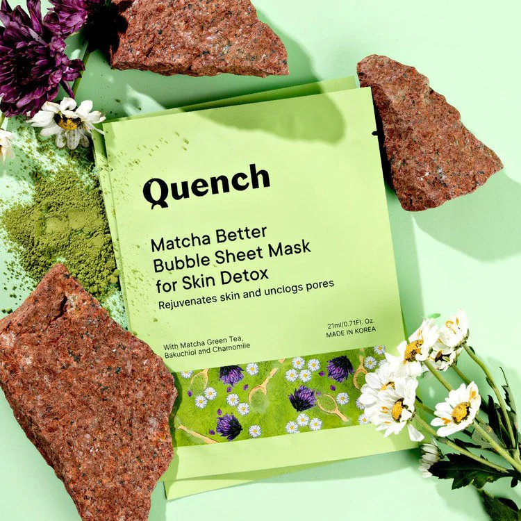 Matcha Better Bubble Sheet Mask for Skin Detox - 21 ML (Gift)