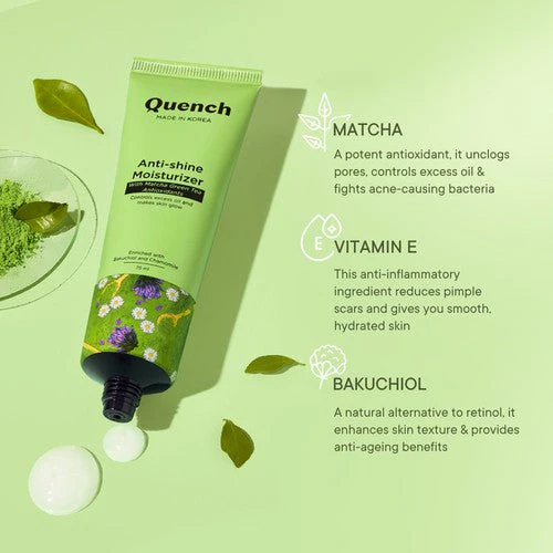 Oil Free Moisturizer with Matcha Green Tea - 75 ML (Pack of 1) - Image 3