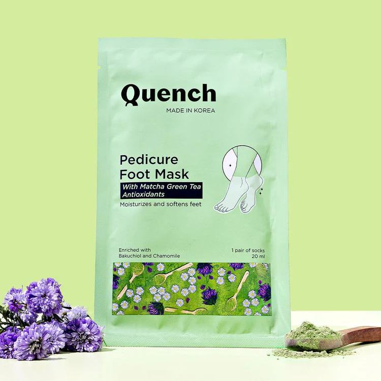 Pedicure Foot Mask with Matcha Green Tea - Image 7