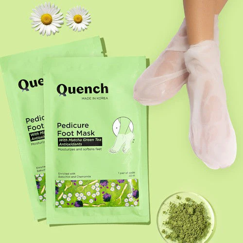 Pedicure Foot Mask with Matcha Green Tea - Image 8