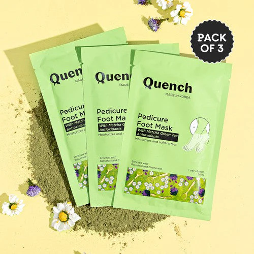 Pedicure Foot Mask with Matcha Green Tea - Image 9