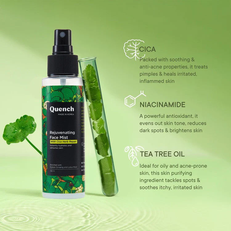 Rejuvenating Face Mist Toner with Cica Herb - 100 ML - Image 4