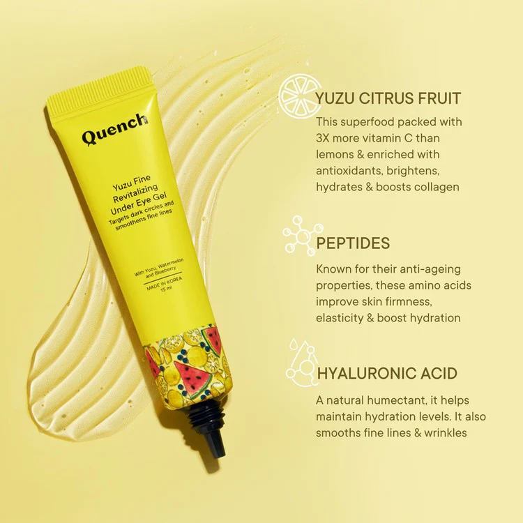 Revitalizing Under Eye Gel with Yuzu Vitamin C - 15 ML - Image 3