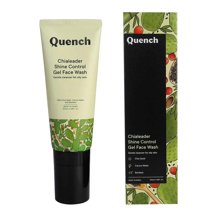 Shine Control Gel Face Wash With Built-in Brush for Deep Cleansing - 100 ML - Free - Image 7