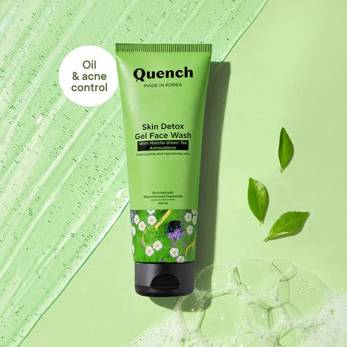 Skin Detox Gel Face Wash with Matcha Green Tea Anti-Oxidants (100 ML) - Image 8