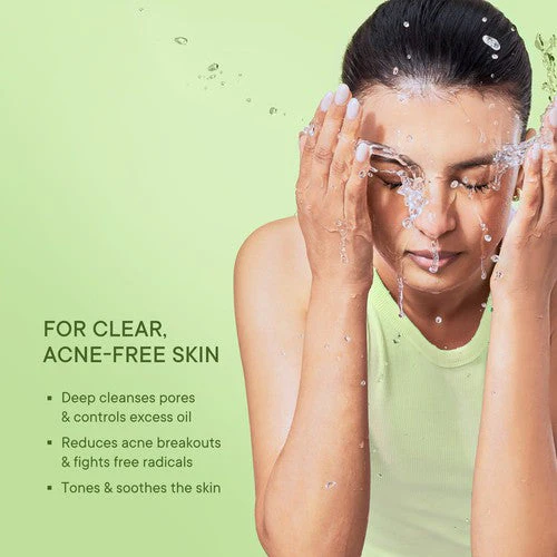 Skin Detox Gel Face Wash with Matcha Green Tea Anti-Oxidants - 100 ML (Pack of 1) - Image 2