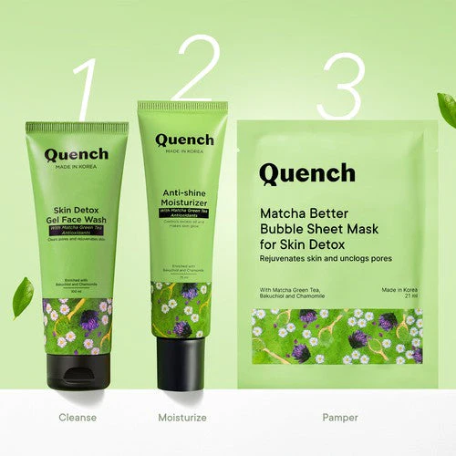 Skin Detox Gel Face Wash with Matcha Green Tea Anti-Oxidants - 100 ML (Pack of 1) - Image 6