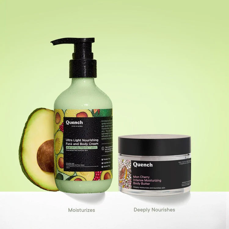 Ultra Light Nourishing Face and Body Cream with Avocado Vitamins C & E - 200 ML - Image 7