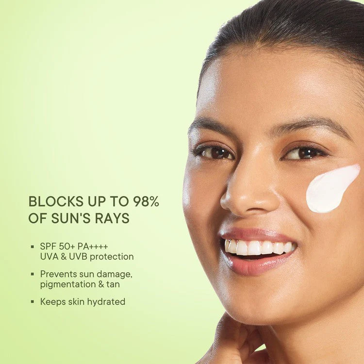 Ultra Light SPF 50+ PA++++ Sunscreen with Avocado Vitamins C & E - 50 ML - Pack Of 1 - Image 2