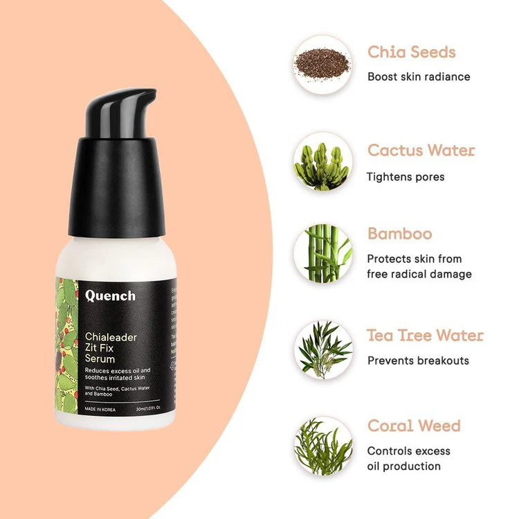 Zit Fix Serum with Chia Seeds Omega 3 - 30 ML - Image 3